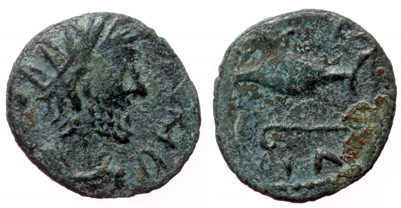 Gallic Empire, pseudo-imperial coinage, late 3rd century AD, AE (Bronze, 12,3 mm...