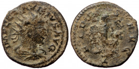 Claudius II Gothicus (268-270), Antiochia, AE antoninianus (Bronze, 20,1 mm, 3,33 g). Obv: IMP C C[L]AVDIVS AVG.
Radiate, draped and cuirassed bust ri...