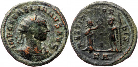 Aurelian (270-275), Serdica, AE antoninianus (Bronze, 23,1 mm, 2,49 g), 274/275. Obv: IMP AVRELIANVS AVG, radiate and cuirassed bust right. 
Rev: REST...