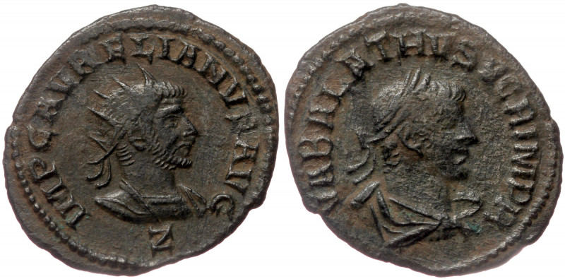 Aurelian (270-275) AE antoninianus (Bronze 2,58g 21mm) Antioch, 270-272
Obv: IMP...