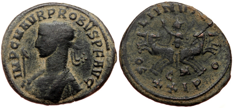 Probus (276-282) AE/Bl Antoninianus (Bronze 3,86g 23mm) Cyzikus.
Obv: IMP C M AV...