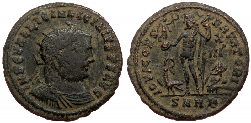 Licinius I (308-324), Heraclea, AE follis (Bronze, 19,9 mm, 2,78 g), 321-324. 
O...