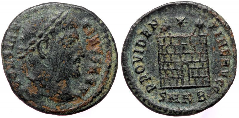 Constantine I (307/10-337), Cyzicus, AE follis (Bronze, 18,2 mm, 2,30 g), 324-32...