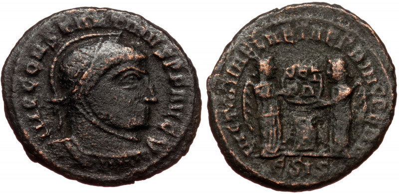 Constantine The Great (307/10-337) AE Follis (Bronze 2,67g 19mm) Siscia.
Obv: IM...