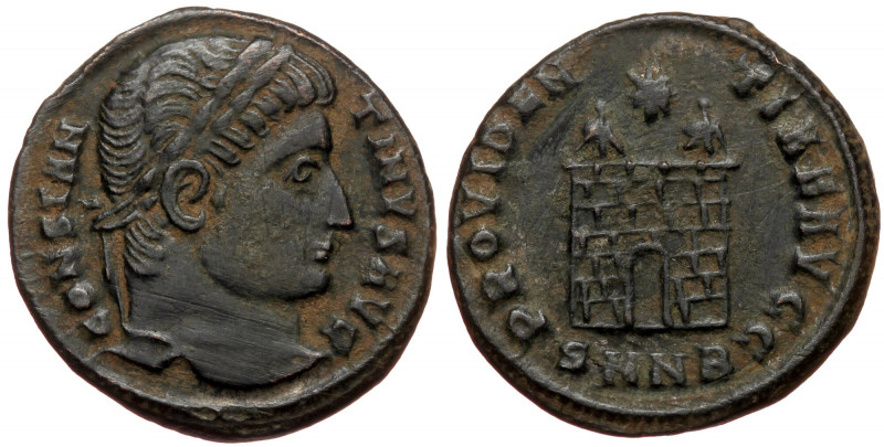 Constantine I the Great (306-337) AE follis (Bronze 2,88g 18mm) Nicomedia
Obv: C...