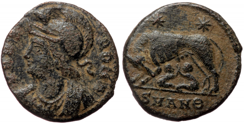 Commemorative Series, 330-354, Antiochia, AE follis (Bronze, 17,2 mm, 2,66 g), u...