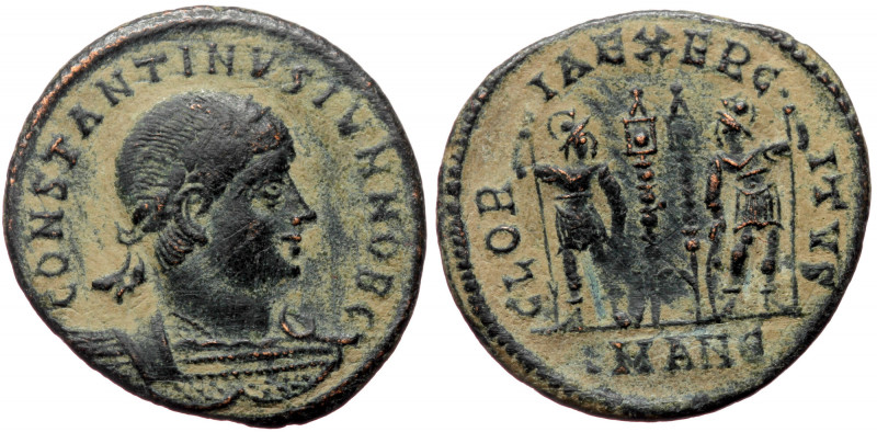 Constantine II as caesar (316-337), Antiochia, AE follis (Bronze, 18,7 mm, 2,02 ...