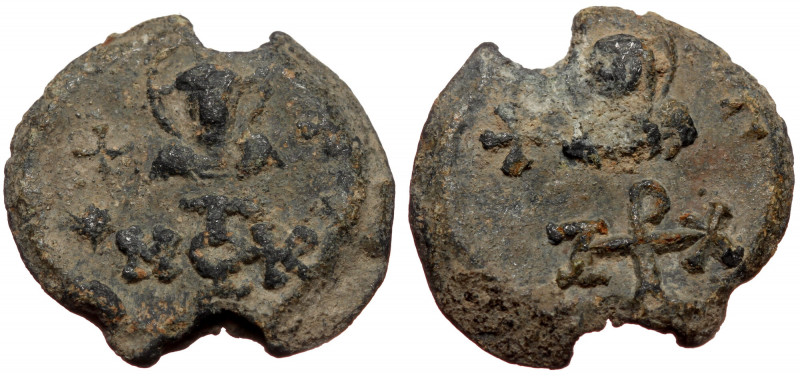 Byzantine Lead seal (Lead 6,32g 21mm)