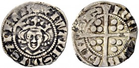 LUXEMBURG
Johann der Blinde, 1309-1346. Esterlin o. J. Gekrönter Kopf von vorn. + EIWANES DNS Z REX B Rv. Langkreuz mit je drei Punkten in den Winkel...