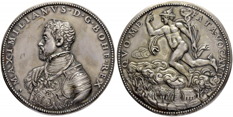 RDR / ÖSTERREICH
Der Medailleur Antonio Abondio. Maximilian II. 1564-1576. Silb...