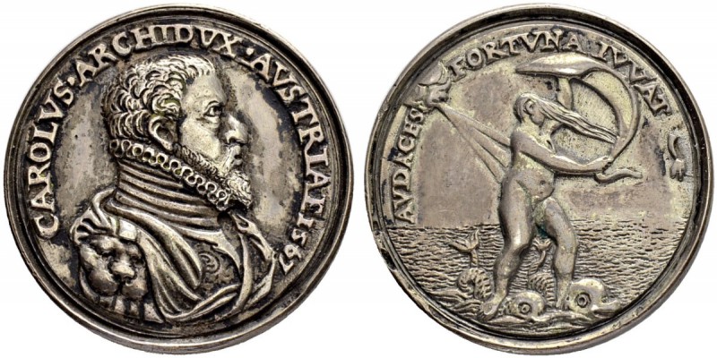 RDR / ÖSTERREICH
Der Medailleur Antonio Abondio. Erzherzog Karl, 1564-1590. Sil...