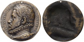 RDR / ÖSTERREICH
Rudolf II., Kaiser des Heiligen Römischen Reiches von 1576-1612. Medaillen Rudolfs II. Bronzegussmedaille o. J. Stempel von Antonio ...