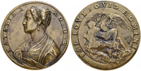 RDR / ÖSTERREICH
Rudolf II., Kaiser des Heiligen Römischen Reiches von 1576-1612. Medaillen Rudolfs II. Bronzegussmedaille o. J. Modell von Antonio A...