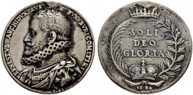 RDR / ÖSTERREICH
Rudolf II., Kaiser des Heiligen Römischen Reiches von 1576-1612. Medaillen Rudolfs II. Erzherzog Ernst, geb. 1553, gest. 1595. Silbe...