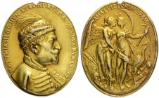 RDR / ÖSTERREICH
Rudolf II., Kaiser des Heiligen Römischen Reiches von 1576-1612. Medaillen Rudolfs II. Matthias, (1608-)1612-1619. Vergoldete Silber...