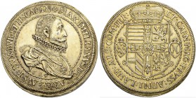 RDR / ÖSTERREICH
Rudolf II., Kaiser des Heiligen Römischen Reiches von 1576-1612. Medaillen Rudolfs II. Erzherzog Maximilian III. 1612-1618. Doppelta...