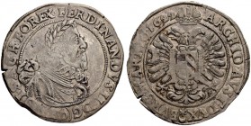 RDR / ÖSTERREICH
Rudolf II., Kaiser des Heiligen Römischen Reiches von 1576-1612. Medaillen Rudolfs II. Ferdinand II. 1618-1637. Kipper-Taler zu 150 ...
