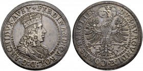 RDR / ÖSTERREICH
Rudolf II., Kaiser des Heiligen Römischen Reiches von 1576-1612. Medaillen Rudolfs II. Erzherzog Ferdinand Karl, 1632-1662. Doppelta...