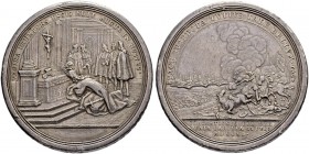 RDR / ÖSTERREICH
Rudolf II., Kaiser des Heiligen Römischen Reiches von 1576-1612. Medaillen Rudolfs II. Karl VI. 1711-1740. Silbermedaille 1711. Auf ...