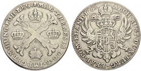 RDR / ÖSTERREICH
Rudolf II., Kaiser des Heiligen Römischen Reiches von 1576-1612. Medaillen Rudolfs II. Maria Theresia, 1740-1780. Kronentaler 1765, ...