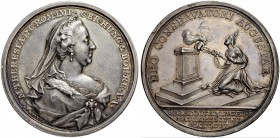 RDR / ÖSTERREICH
Rudolf II., Kaiser des Heiligen Römischen Reiches von 1576-1612. Medaillen Rudolfs II. Maria Theresia, 1740-1780. Silbermedaille 176...