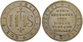 RDR / ÖSTERREICH
Rudolf II., Kaiser des Heiligen Römischen Reiches von 1576-1612. Medaillen Rudolfs II. Franz II. (I.), 1792-1835. Versilberte Messin...