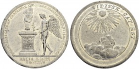 RDR / ÖSTERREICH
Rudolf II., Kaiser des Heiligen Römischen Reiches von 1576-1612. Medaillen Rudolfs II. Franz II. (I.), 1792-1835. Zinnmedaille 1817....
