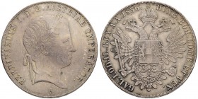 RDR / ÖSTERREICH
Rudolf II., Kaiser des Heiligen Römischen Reiches von 1576-1612. Medaillen Rudolfs II. Ferdinand I. 1835-1848. Taler 1836 A, Wien. 2...
