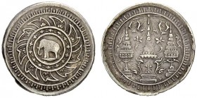 THAILAND
Rama IV. 1851-1868. Fuang (1/16 Baht) o. J. (1860). 1.10 g. KM Y8. Gutes sehr schön / Good very fine. (~€ 85/~US$ 105)