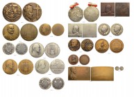 TSCHECHIEN
Medaillenlot. Serie von 18 Bronze- und Silbermedaillen des 19. und 20. Jahrhunderts zumeist auf berühmte Persönlich­keiten. Vorzüglich-FDC...