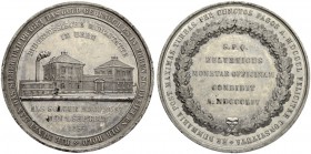 SCHWEIZ - BERN
Stadt und Kanton. Medaillen. Zinnmedaille 1855. Auf die Eröffnung der Eidgenössischen Münzstätte. Stempel von F. Korn. 30.62 g. Schwei...