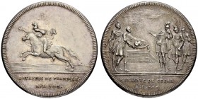 SCHWEIZ - GENF / GENÈVE
Medaillen. Silbermedaille o. J. (1740-1750). Medaille aus der Suitenserie zu antiken Themen: Unsigniert, Stempel von J. Dassi...