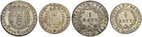 SCHWEIZ - NEUENBURG / NEUCHÂTEL
Könige von Preussen. Alexandre Berthier, Prince de Neuchâtel, 1806-1814. Batzen 1807. Variante mit I BATZ. Halbbatzen...