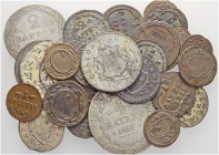 SCHWEIZ - SCHWYZ
Lot. 2 Batzen bis 1 Rappen. Total 31 Münzen. Unterschiedlich erhalten / Various conditions. (31) (~€ 215/~US$ 265)