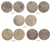 SCHWEIZ - LOTS DIVERSER KANTONE
Diverse Münzen. Dicken von Graubünden, Luzern und St. Gallen. Total 5 Münzen. Unterschiedlich erhalten / Various cond...