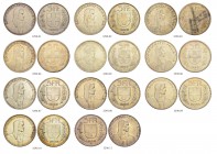 SCHWEIZ - EIDGENOSSENSCHAFT
5 Franken 1922 bis 1926. Lot von 11 Exemplaren. Unterschiedlich erhalten / Various conditions. (11) (~€ 425/~US$ 525)