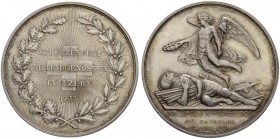 SCHWEIZ - SCHÜTZENTALER UND -MEDAILLEN
Luzern. Silbermedaille 1853. Luzern. Schützenfest der Eidgenossen. 32.78 g. Richter (Schützenmedaillen) 864a. ...