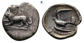 Sikyonia. Sikyon circa 431-400 BC. Hemiobol AR