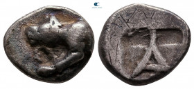 Argolis. Argos circa 450-430 BC. Triobol AR