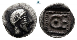 Ionia. Magnesia ad Maeander   circa 465-459 BC. Hemiobol AR