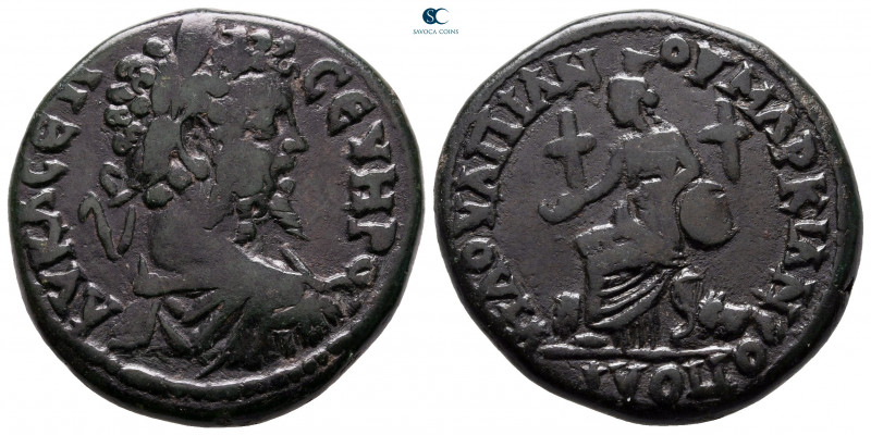 Moesia Inferior. Marcianopolis. Septimius Severus AD 193-211. 
Bronze Æ

28 m...