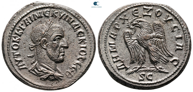 Seleucis and Pieria. Antioch. Trajan Decius AD 249-251. 
Billon-Tetradrachm

...