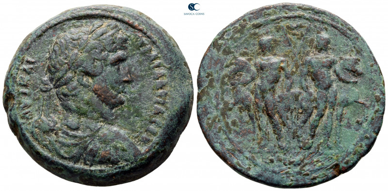 Egypt. Alexandria. Hadrian AD 117-138. Dated RY 14=AD 129/30
Drachm Æ

36 mm,...