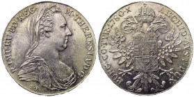 AUSTRIA. Maria Teresa (1740-1780). Tallero. Ag (27,97 g - 40,4 mm.) FDC