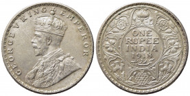 INDIA. Giorgio V (1911-1937) 1 rupia 1918. Ag. KM# 524. SPL