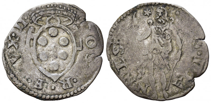 FIRENZE. Cosimo I De' Medici (1537-1574). Crazia Ag (0,89 g). MIR 135- R. qBB