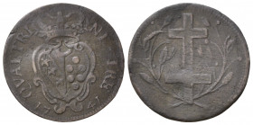 FIRENZE. Francesco I Stefano di Lorena (1737-1765). Soldo da 3 quattrini 1741. Cu (1,62 g). MIR 358 - R2. MB