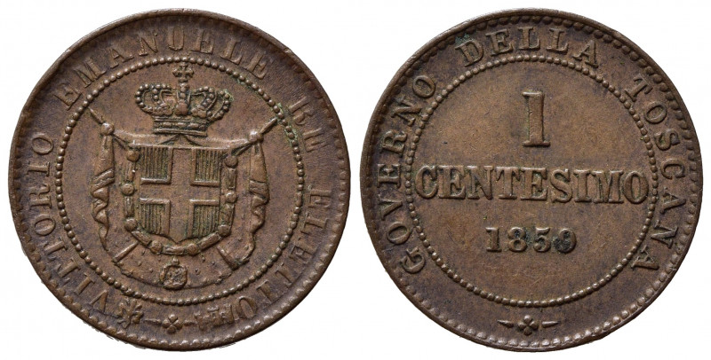 Vittorio Emanuele II, (1859-1861). 1 Centesimo 1859 Birmingham, Governo della To...