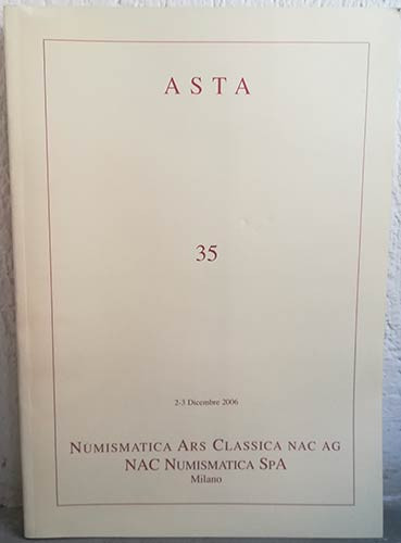 NAC – NUMISMATICA ARS CLASSICA. Asta no. 35. Importante serie di Monete di Zecch...