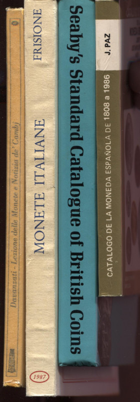 Lotto di 4 pubblicazioni numismatiche, italiane e straniere. Con ill nel testo, ...